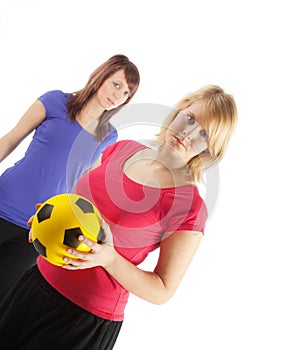 Sportive girls