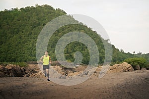 Sportman trail running photo