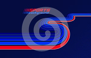Sports abstract vector background 3D dimensional vector design with place for text, poster banner or any ads template, sport games