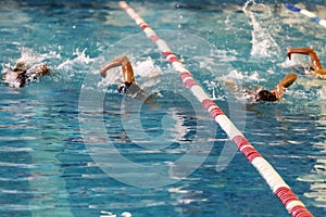 Sports background for splash topics - Sport swimming in the pool