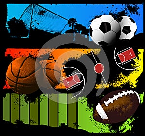 Sports Ball Background