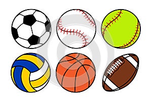 Sports balls Eps