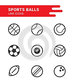 Sports Balls set