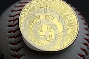 Sports bet on baseball with bitcoin