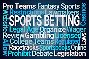 Sports Betting Word Cloud