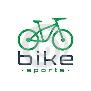 Sports bike logo design