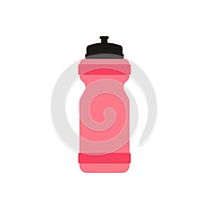 Sports bottle hydro flask water. Sport water bottle vector illustration colorful