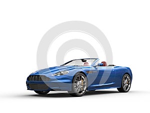 Sports Car - Convertible - Blue