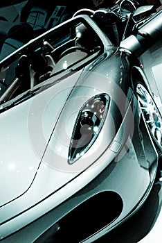 Sports car detail