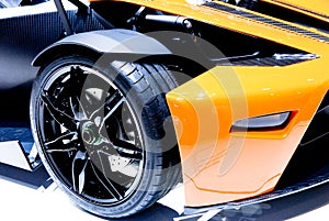 Sports car detail