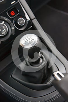 Sports car gear shifter