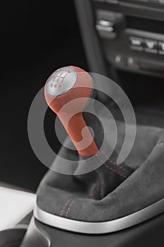 Sports car gear shifter