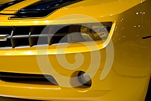 Sports Car Grill and Lights