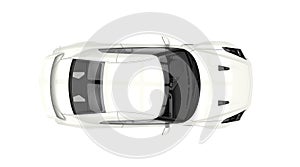 Sports Car - Top View