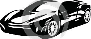 Sports car vector