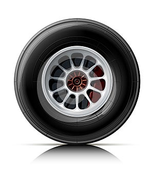 Sports car wheel