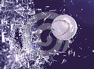 Sports concept background.Baseball