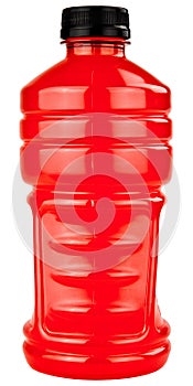 Deportes electrolitos beber en el plastico una botella 