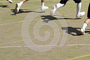 Sports festival at Japanese elementary school