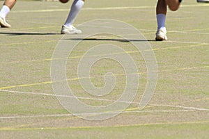 Sports festival at Japanese elementary school