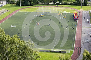 sports field