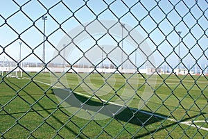 Sports Field Safety Chain Link Fence