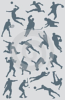 Sports Figure Vector Collection 2