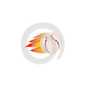 Sports Football Basketball Volleyball Tennis Balls in Fire Burn Burning Vector