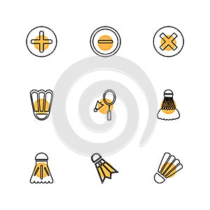 Sports , games , atheletes , eps icons set vector