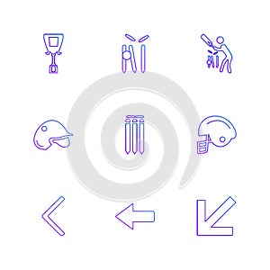 Sports , games , atheletes , eps icons set vector