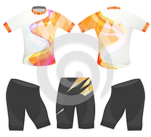 Sports graphics t-shirt vector