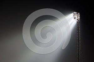 Sports ground floodlights