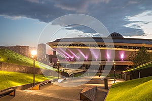 Sports hall Spodek in Katowice, Poland