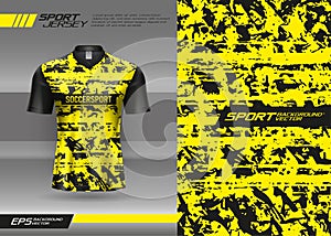 Sports jersey abstract texture design for sublimation, football, racing, gaming, motocross, cycling