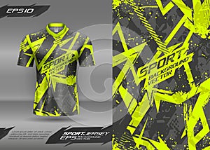 Sports jersey abstract texture design for sublimation, football, racing, gaming, motocross, cycling