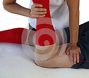 Sports Massage Technique on Hamstring