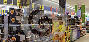 Sports nutrition at the store