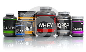 Sports nutrition supplements for bodybuilding. Whey protein c