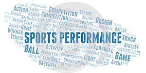 Sports Performance word cloud