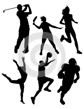 Sports Silhouettes