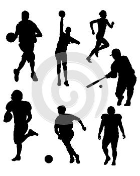 Sports Silhouettes photo