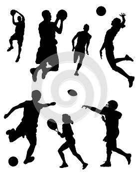 Sports Silhouettes photo