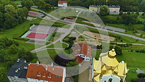 Sports Valley Of Koszalin Sportowa Dolina Aerial View Poland