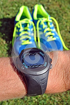 Sports watch for runners