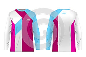 Sportswear jersey template