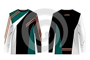 Sportswear jersey template