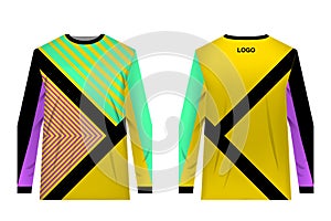 Sportswear jersey template