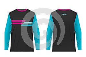 Sportswear jersey template