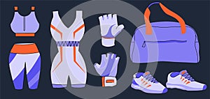 Sportswear for training and fitness