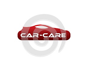 Sporty car auto mobile care accessories logo emblem style photo